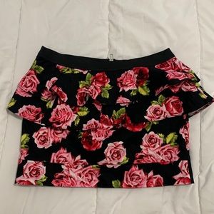 Double flare skirt